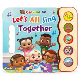 CoComelon Let's All Sing Together Sound Book