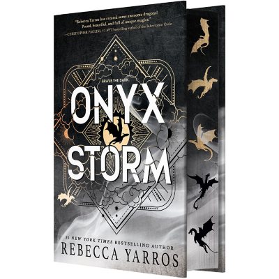 Deluxe Edition - Onyx Storm by Rebecca Yarros - Book 3 of 3, Hardcover