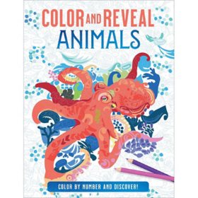 Color and Reveal: Animals (Paperback)