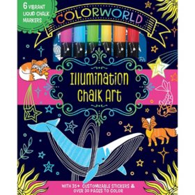 Colorworld: Illumination Chalk Art, Mixed Media