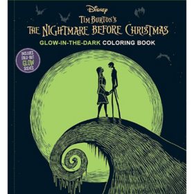 The Nightmare Before Christmas Glow‑in‑the‑Dark Coloring Book
