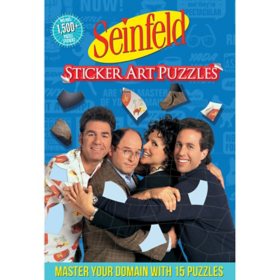 Seinfeld Sticker Art Puzzles, Paperback