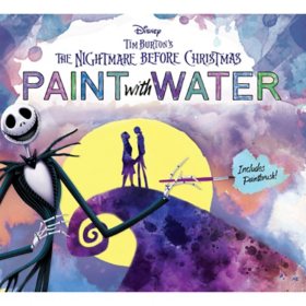 Disney Tim Burton's The Nightmare Before Christmas Paint with Water, Paperback