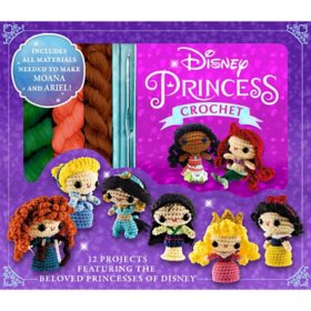 Disney Princess Crochet Kit, Mixed Media