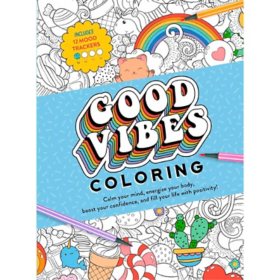 Good Vibes Coloring, Paperback