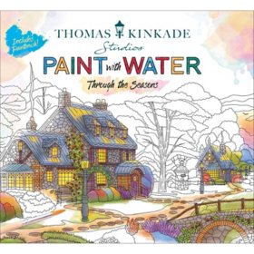 Thomas Kinkade Paint with Water, Paperback