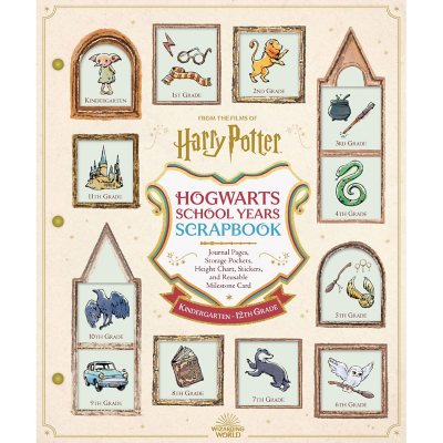 Harry Potter: Hogwarts School Year Scrapbook, Hardcover - Sam's Club