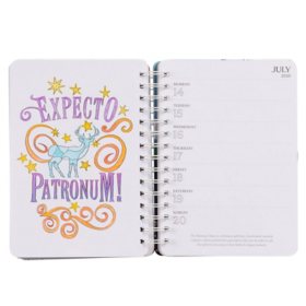 2025 Harry Potter Magical Moments 18-Month Coloring Planner, Spiral Bound