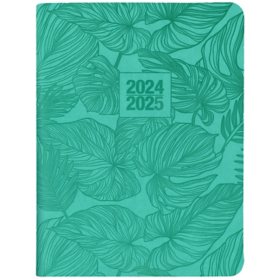 Small Green Tropical 18-Month Planner, Flexibound