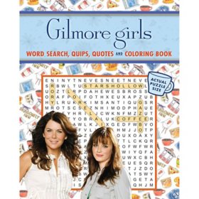 Gilmore Girls Word Search, Quips, Quotes, and Coloring Book, Paperback