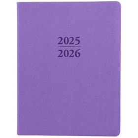 Large Lavender 18-Month 2026 Planner, Spiral Bound