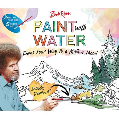 Bob Ross Paint with Water, Mixed Media