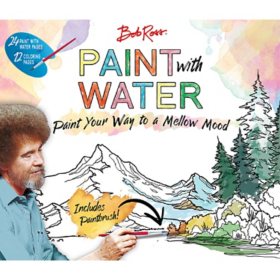 Bob Ross Paint with Water - Watercolor Painting Book