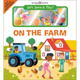 Let's Learn & Play! On the Farm, Board Book