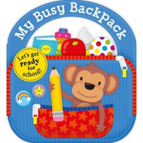 My Busy Backpack, Board Book