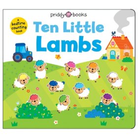 Ten Little Lambs, Board Book