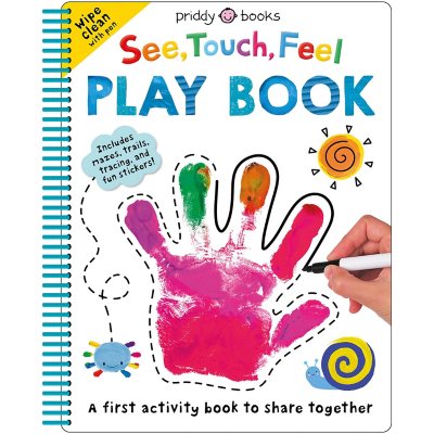 See Touch Feel: Play Book, Spiral Bound