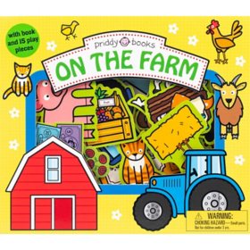 Let's Pretend on the Farm by Roger Priddy Board Book