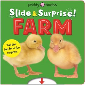 Slide & Surprise! Farm, Board Book 