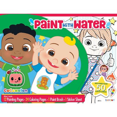 Cocomelon Paint with Water