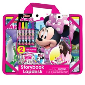Disney Minnie Mouse Storybook and Coloring Lapdesk		