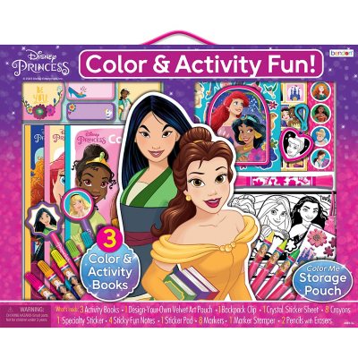 Crayola Disney Princess Color & Sticker Activity Set