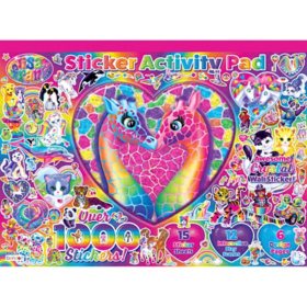 Bendon Lisa Frank Sticker Activity Pad Plus