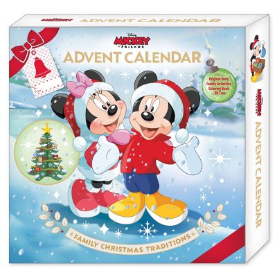 Mickey Friends Advent Calendar Sam #39 s Club: Family Holiday Traditions