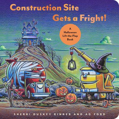 Construction Site Gets a Fright!, Hardcover