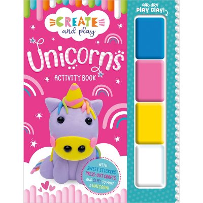 Create and Play Unicorns Activity Book