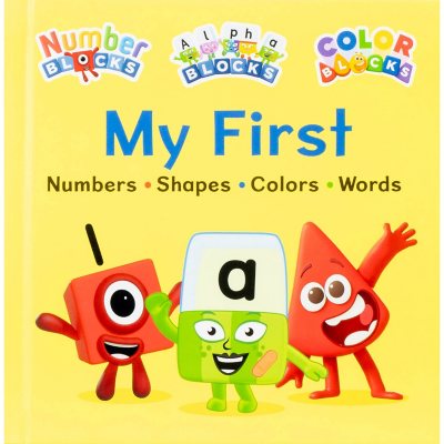 My First: Numbers, Shapes, Colors & Words, Board Book