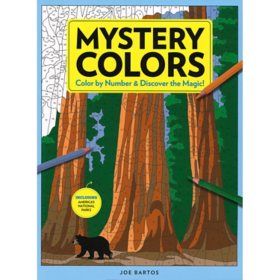 Mystery Colors: Color by Number, Paperback