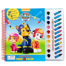 Sam's Exclusive - Deluxe Poster Paint & Color: Paw Patrol
