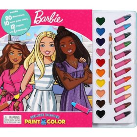 Sam's Exclusive - Deluxe Poster Paint & Color: Barbie