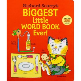 Richard Scarry's Biggest Little Word Book Ever!, Board Book
