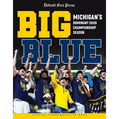 Big Blue: Michigan's Dominant 2026 Championship Season by Detroit Free Press, Trade Paperback