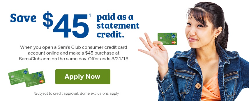 Sam S Club Credit