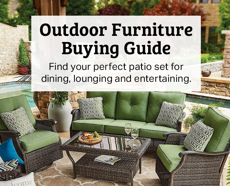 Outdoor Furniture Buying Guide - Sam's Club