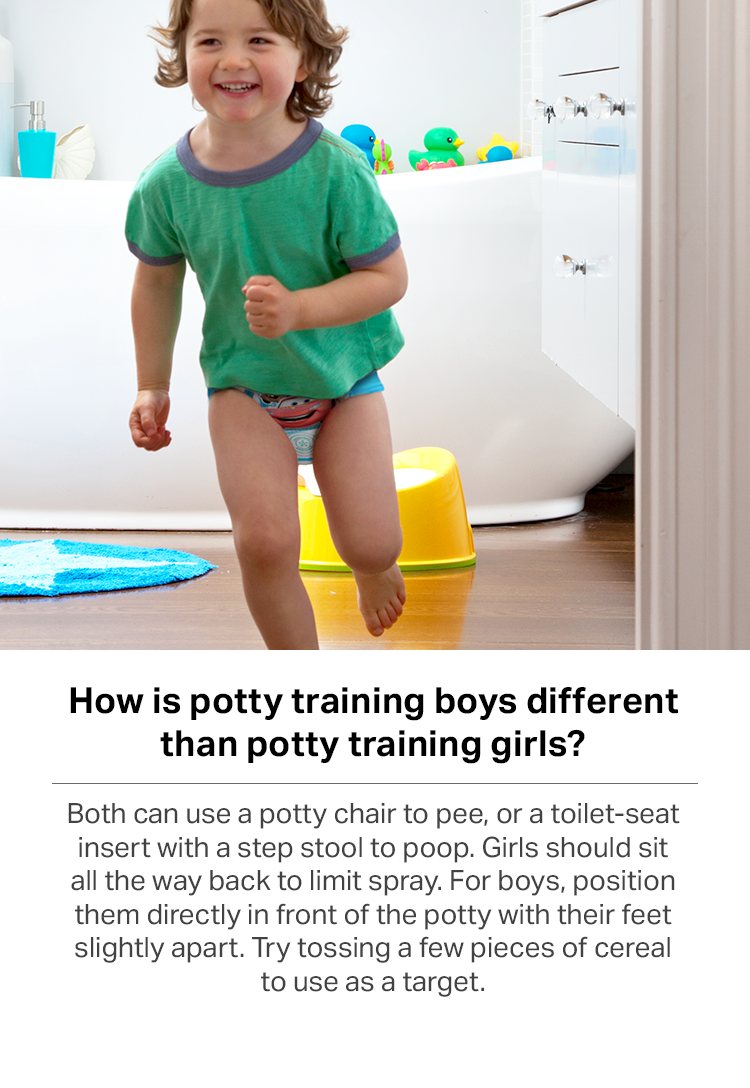 Potty Training Girls vs. Boys