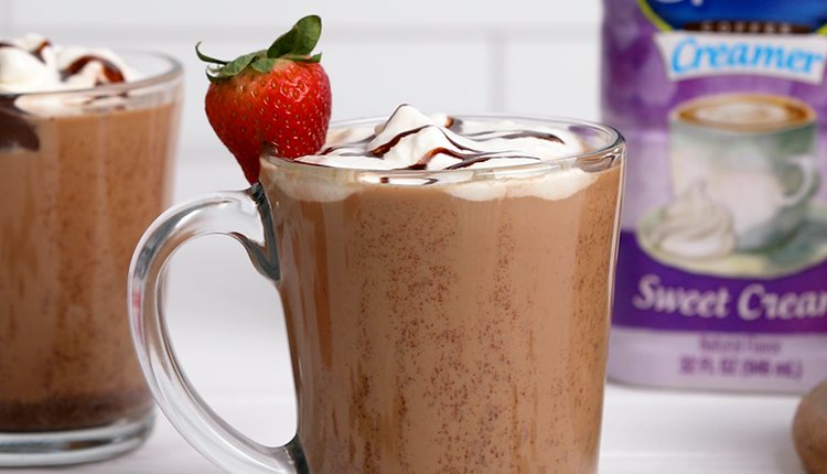 Strawberry & Chocolate Latte Recipe