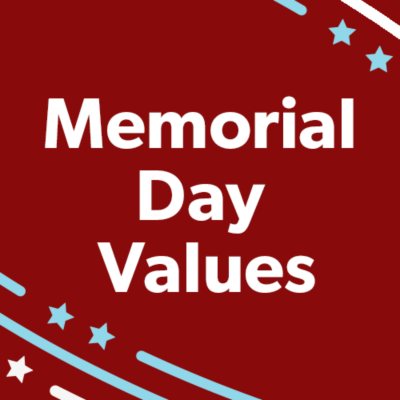 Memorial Day Savings & More