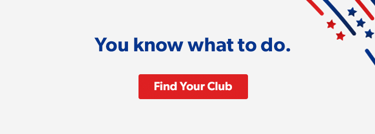 Find a club near you and join today for just eight dollars. 