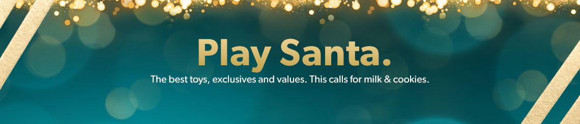 Play Santa and gift them the best toys, tech and exclusives at amazing values. 