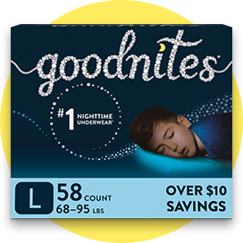 Goodnites Nighttime Underwear
