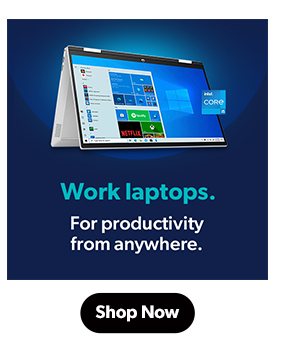 Work laptops. Shop Now