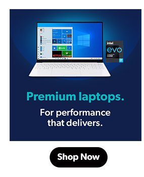 Premium laptops. Shop Now.
