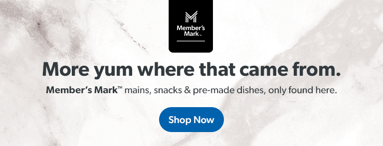 Find all the Member’s Mark mains, snack and pre made dishes to get creative with your own recipes. Shop now. 