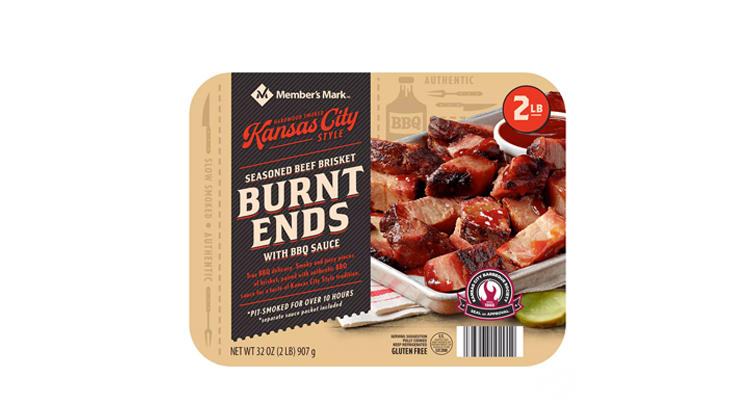 Shop Member's Mark SKansas City Style Seasoned Beef Brisket Burnt Ends.