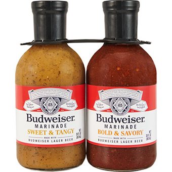 Budweiser Sweet & Tangy and Bold & Savory Marinades Variety Pack