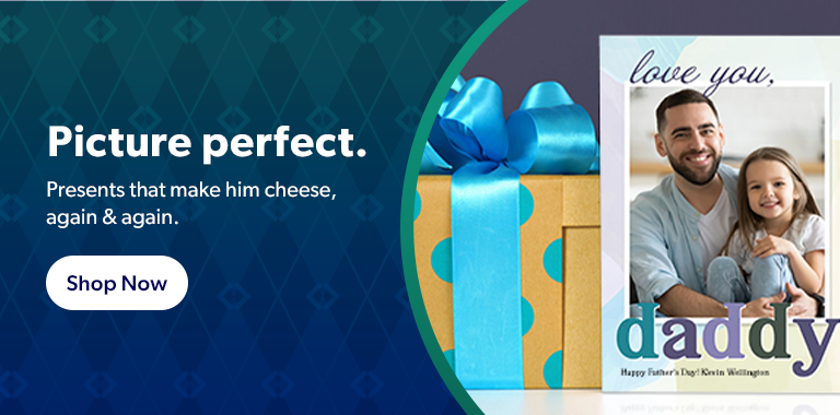 Picture perfect. Presents that make him cheese, again & again. Shop now.